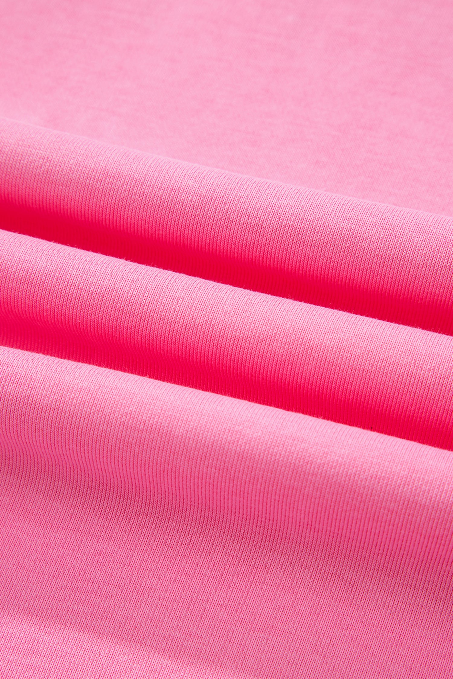 Sachet Pink Slim Ribbed Tank Top and Sweatpants Set