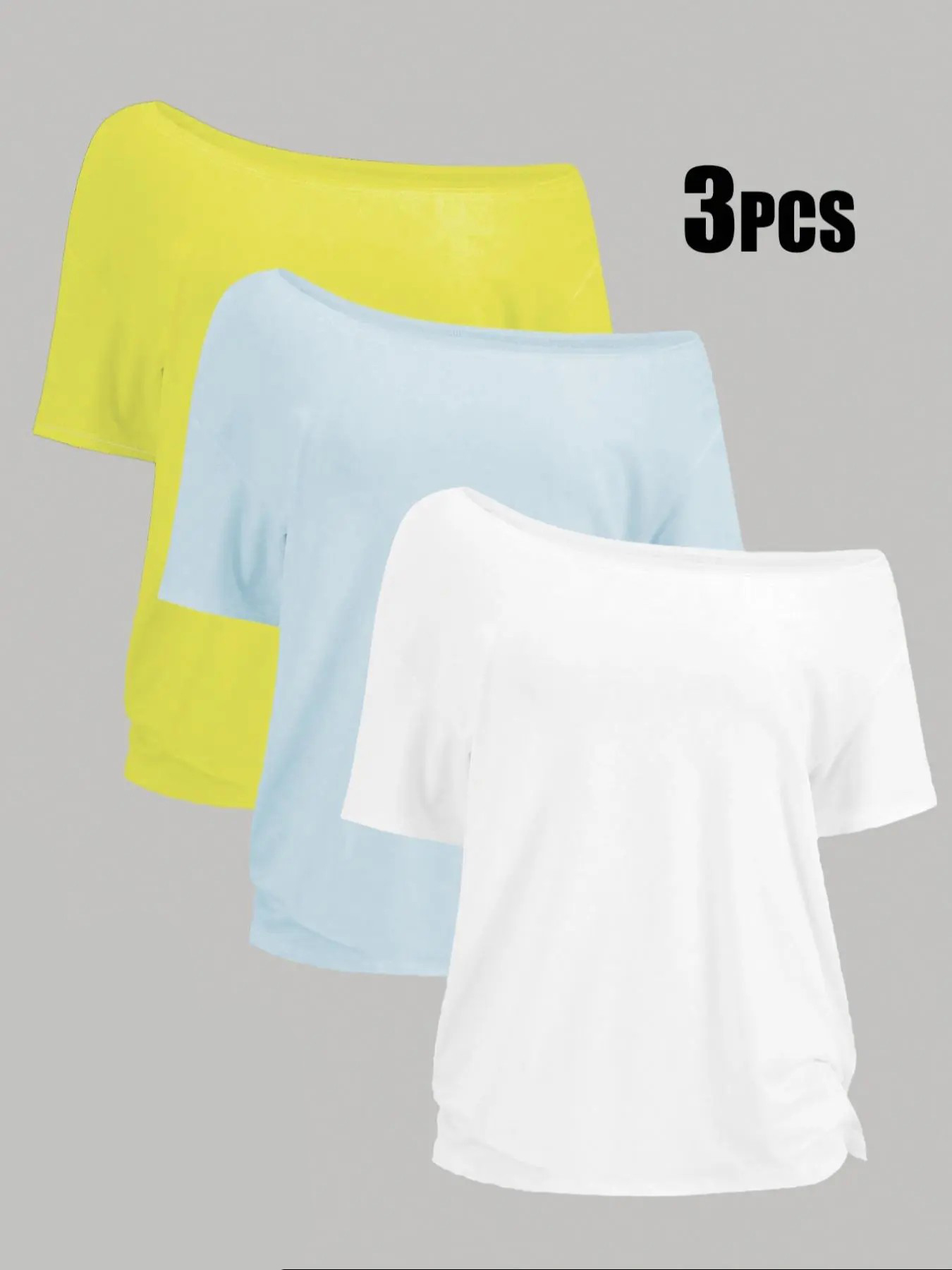 💝 Last day, Don’t miss out⏰Women's Solid Basic Short Sleeve Tee - All-Season