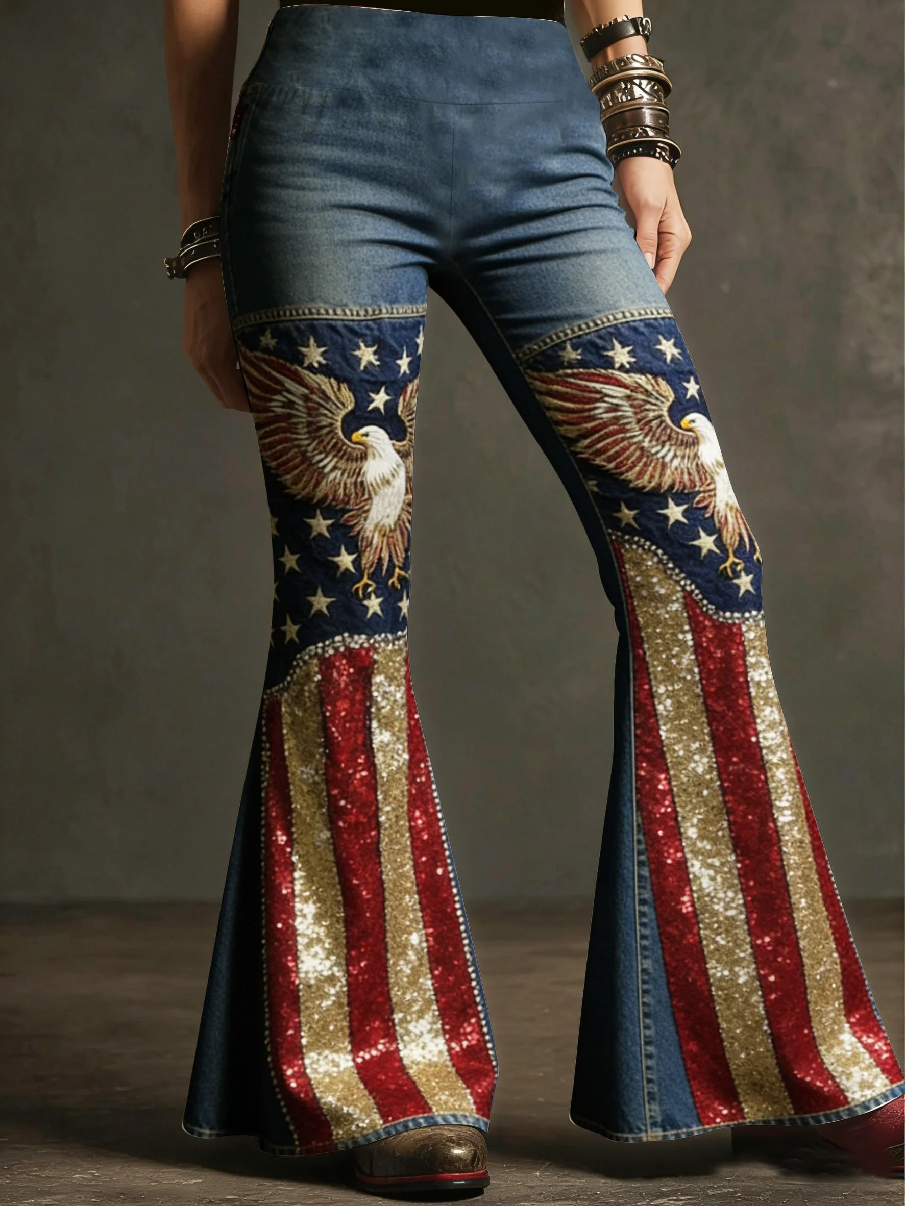 Ladies' Casual 250Th Anniversary Celebration Speaker Pants For The Founding Of The United States