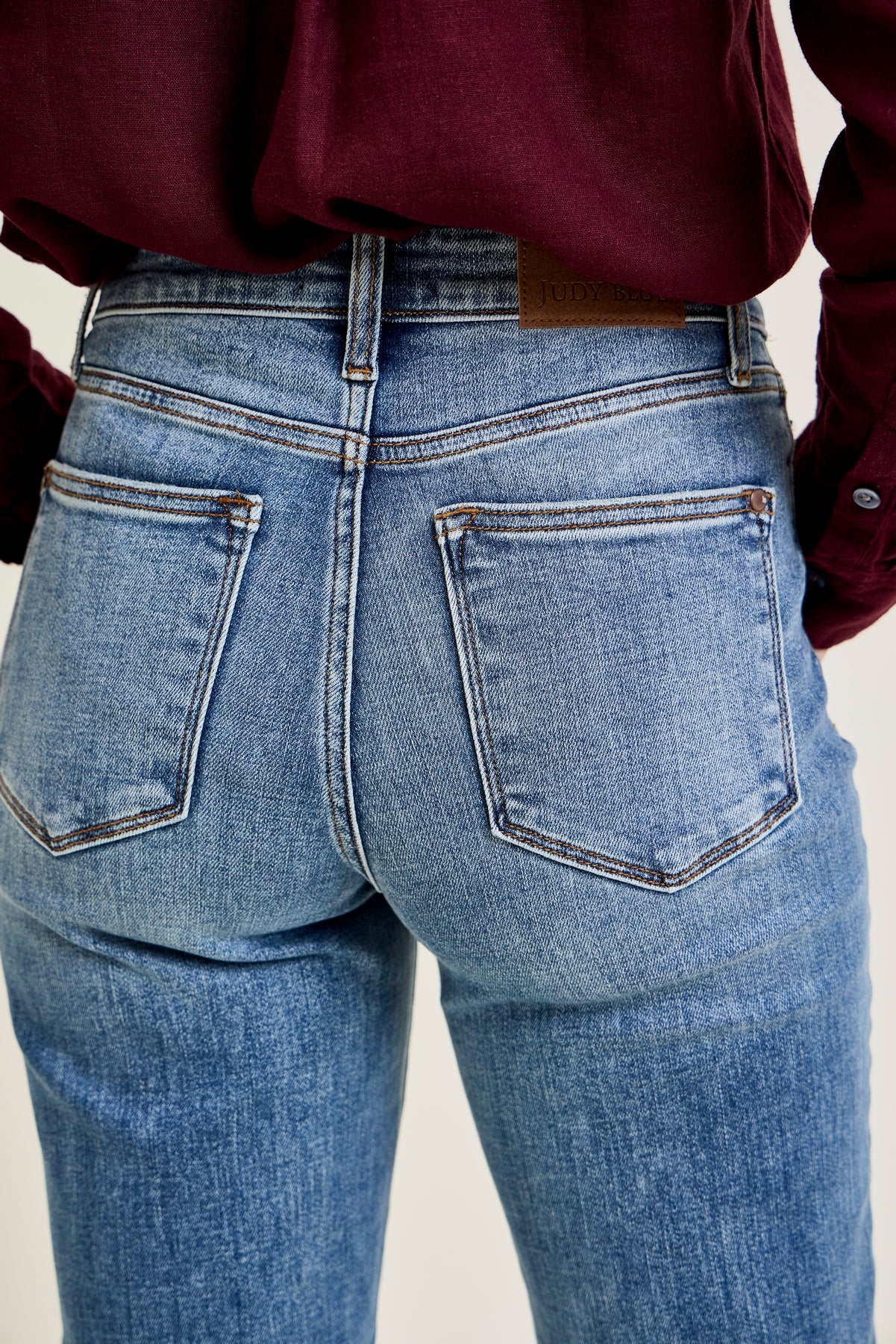 Brett Distressed Dad Jeans