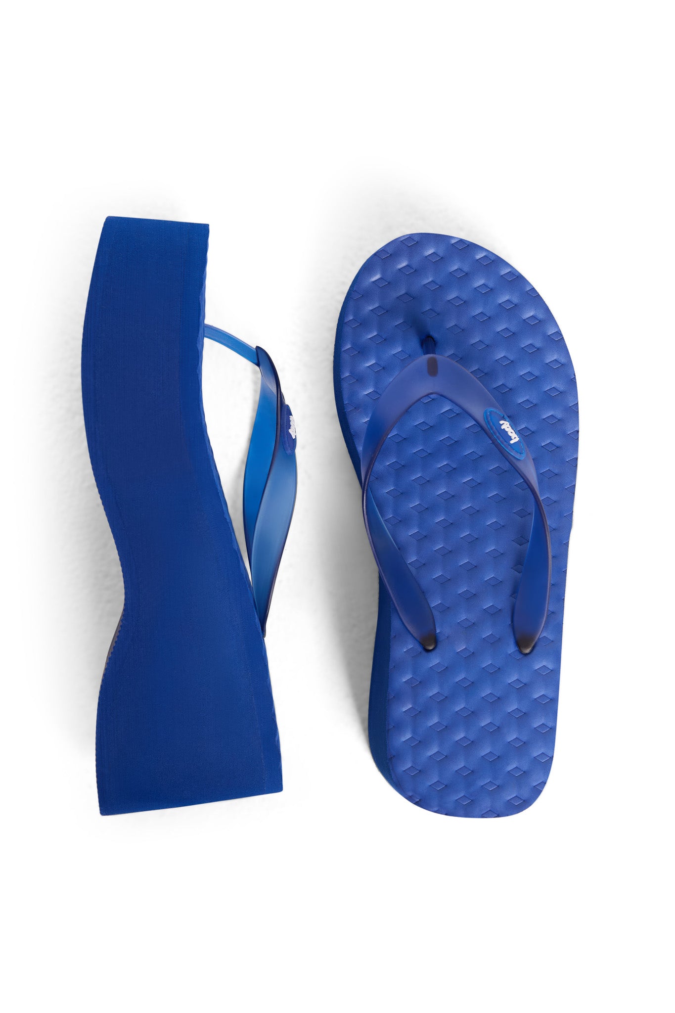 BODY FLIP FLOPS (BLUE THIN STRAP)
