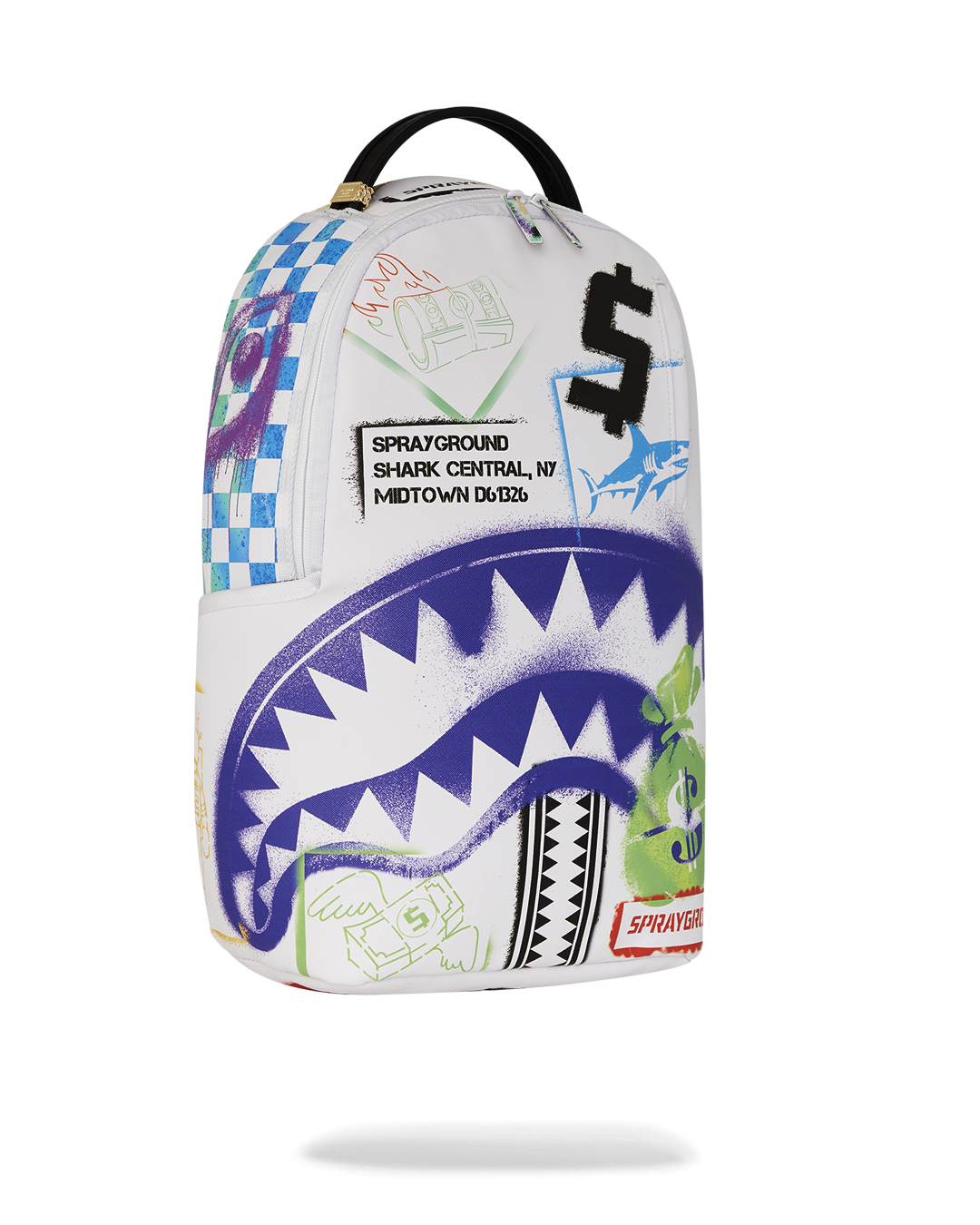 SHARK CENTRAL CUT OUT FOR GREATNESS DLXSV BACKPACK