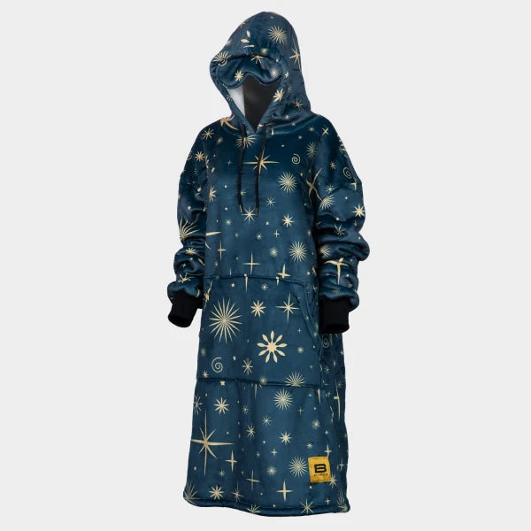 Wearable blanket Oversized with sherpa lining One size fits most.