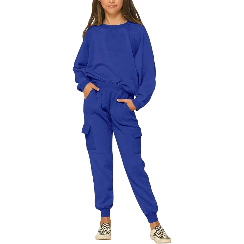 Kids Girls Sweatsuit Lounge sets