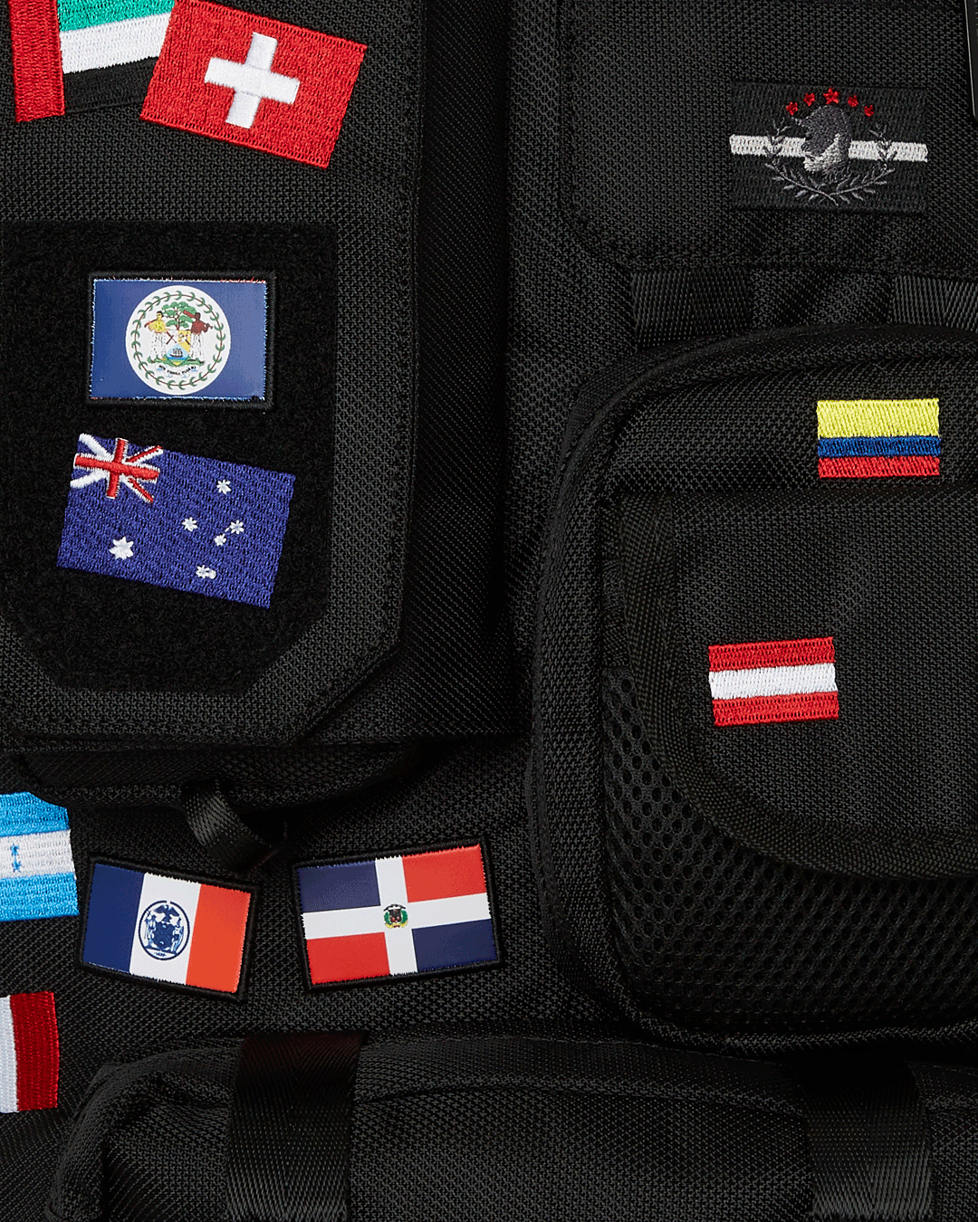 JAMES FIRST CLASS GLOBAL FLAGS SPECIAL OPS CARGO BACKPACK