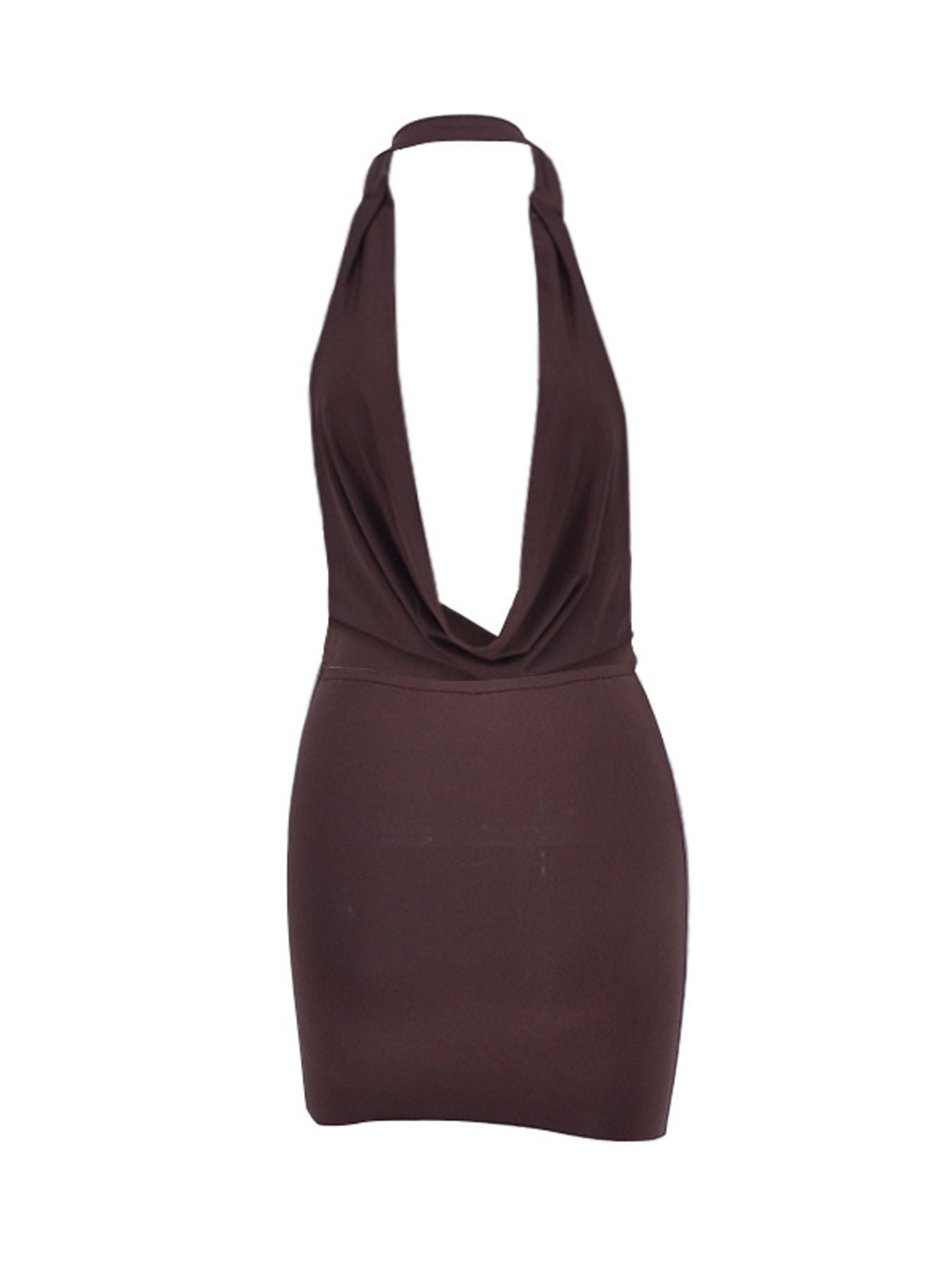 Halter Neck Mini Dress