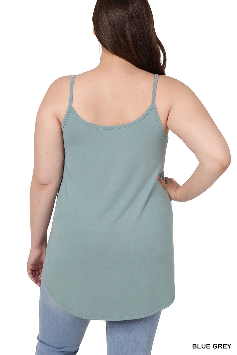 Plus Size Reversible Spaghetti Strap Cami