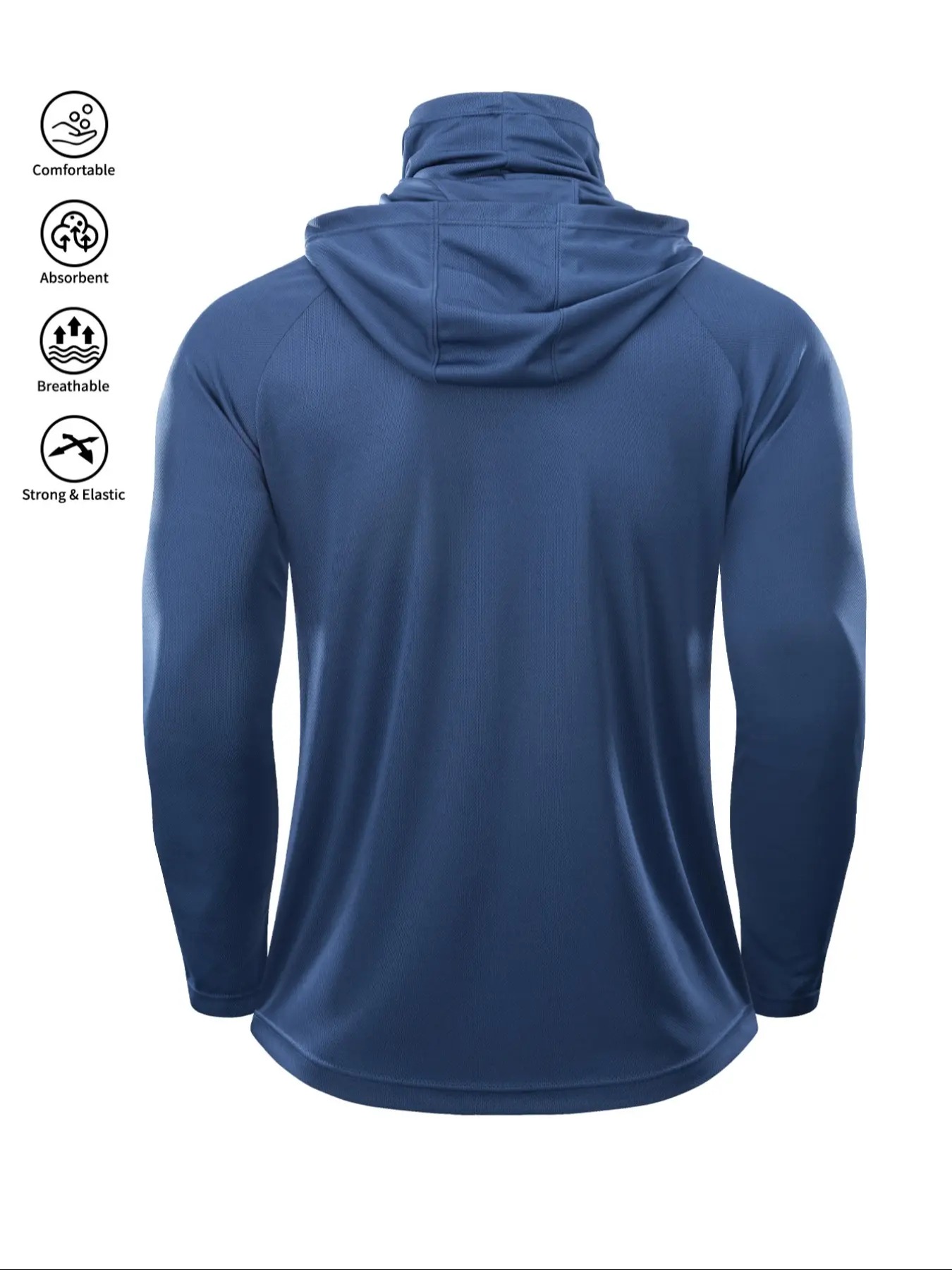 Men's UPF 50+ Sun Protection Hoodie