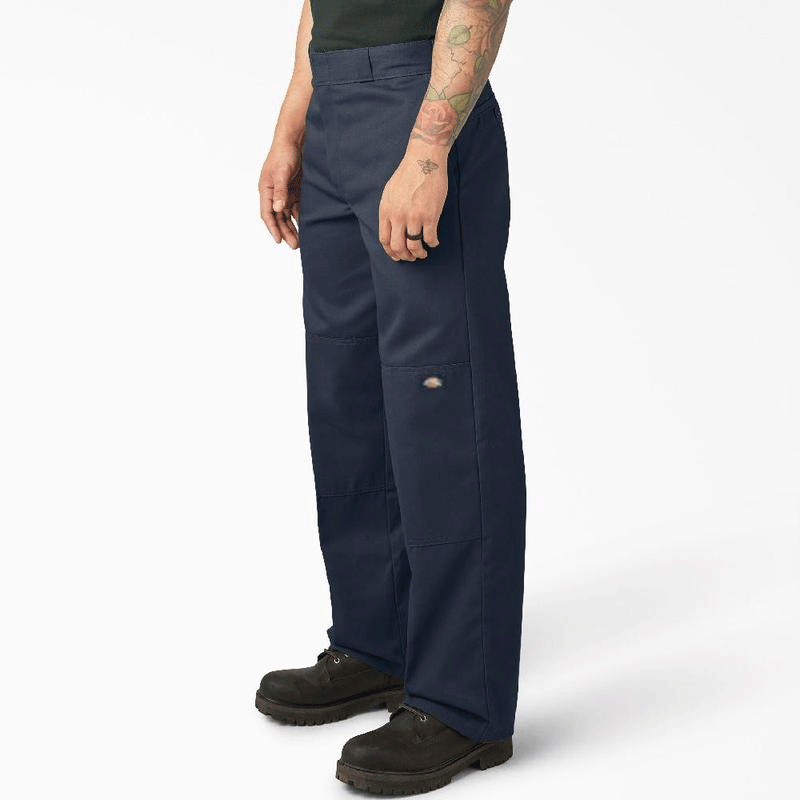 👖Men’s Relaxed Double-Knee Work Pants – Everyday Durable Casual Trousers