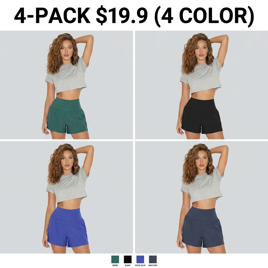 ⚡⚡⚡Women's Super High Waist Yoga Shorts