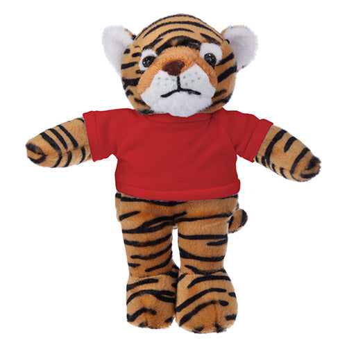 Soft Plush Tiger with Tee 12inch