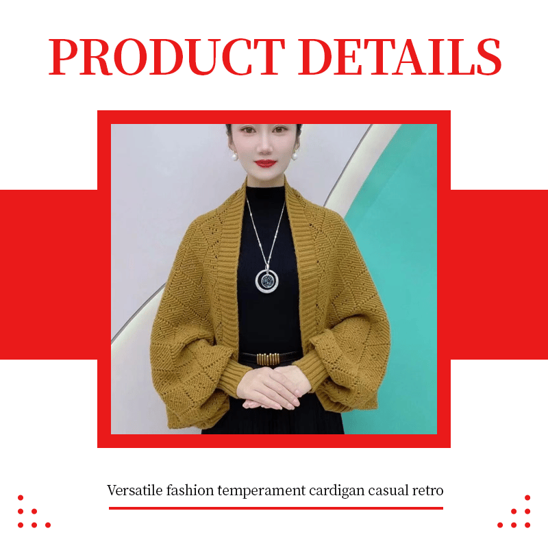 🔥2026 New Fashion🔥Hollow Out Knitted Shawl Coat