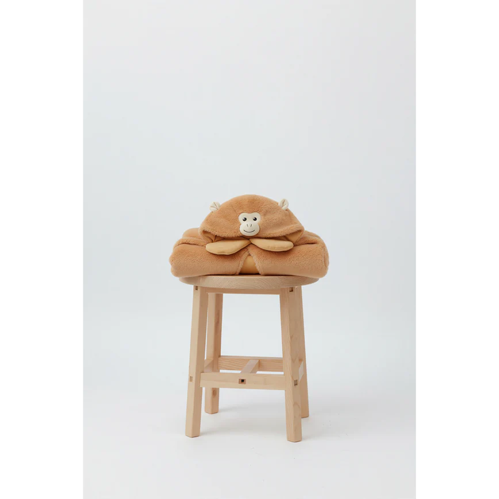 Monkey Weighted Hoodie Blanket