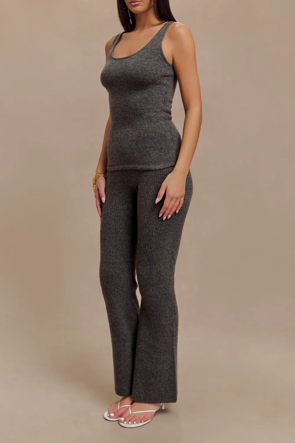 Straight Leg Knit Pant