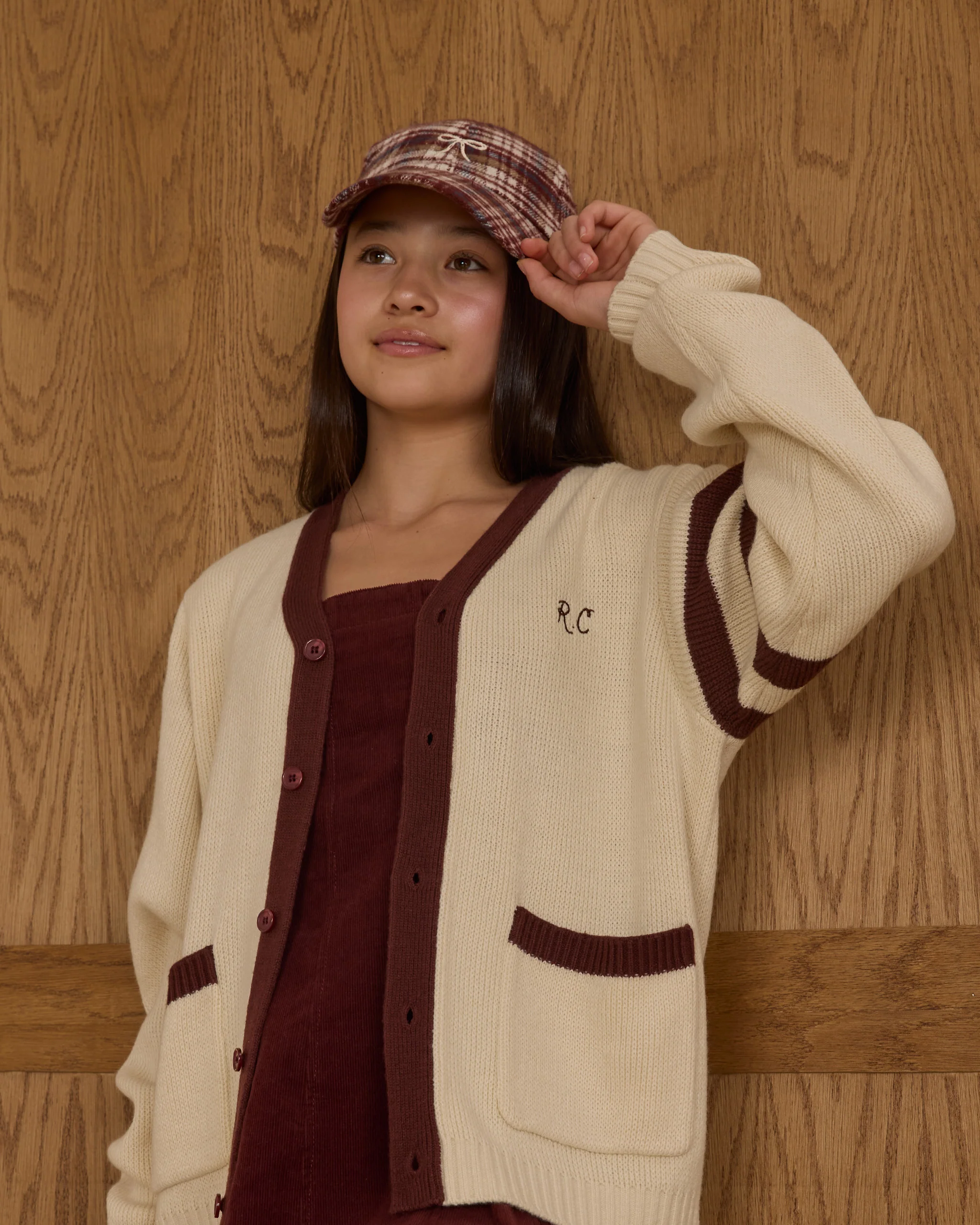 Teen Haywood Cardigan | Natural