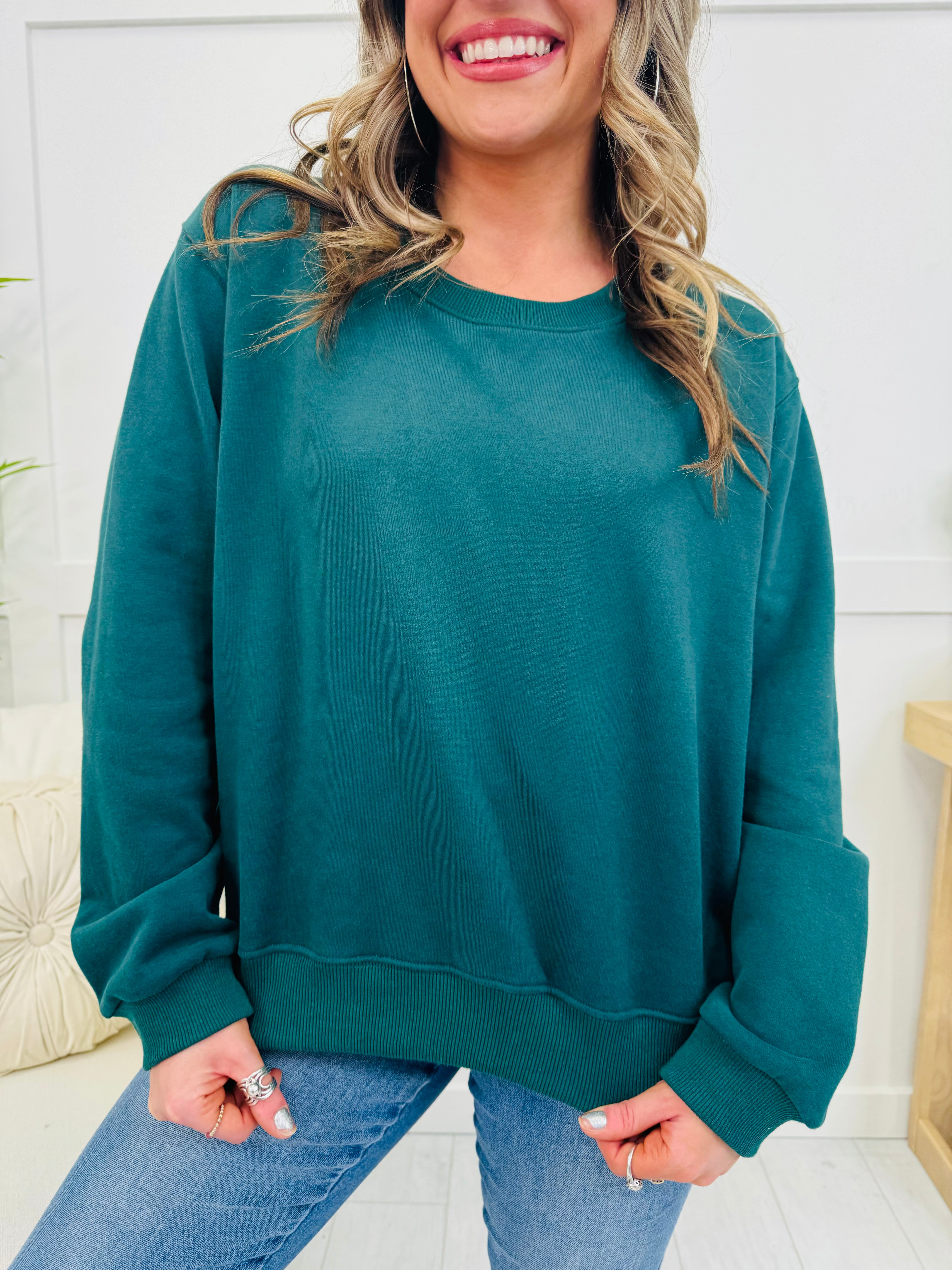 REG/CURVY MOCO Exclusive Basic Babe Pullover- Multiple Colors!