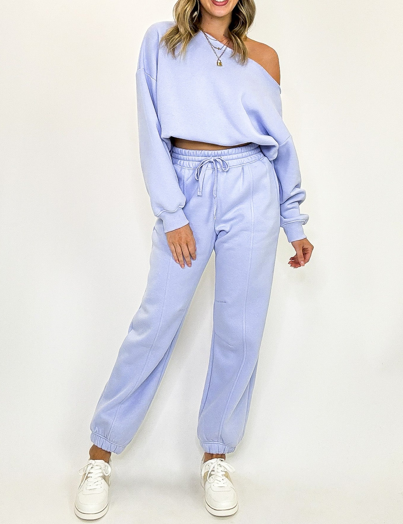 Cozy Circuit French Terry Fleece Jogger Sweatpant