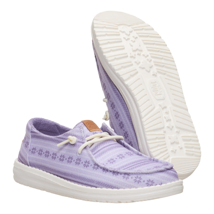 Wendy Nordic Sweater - Purple Ash/Multi