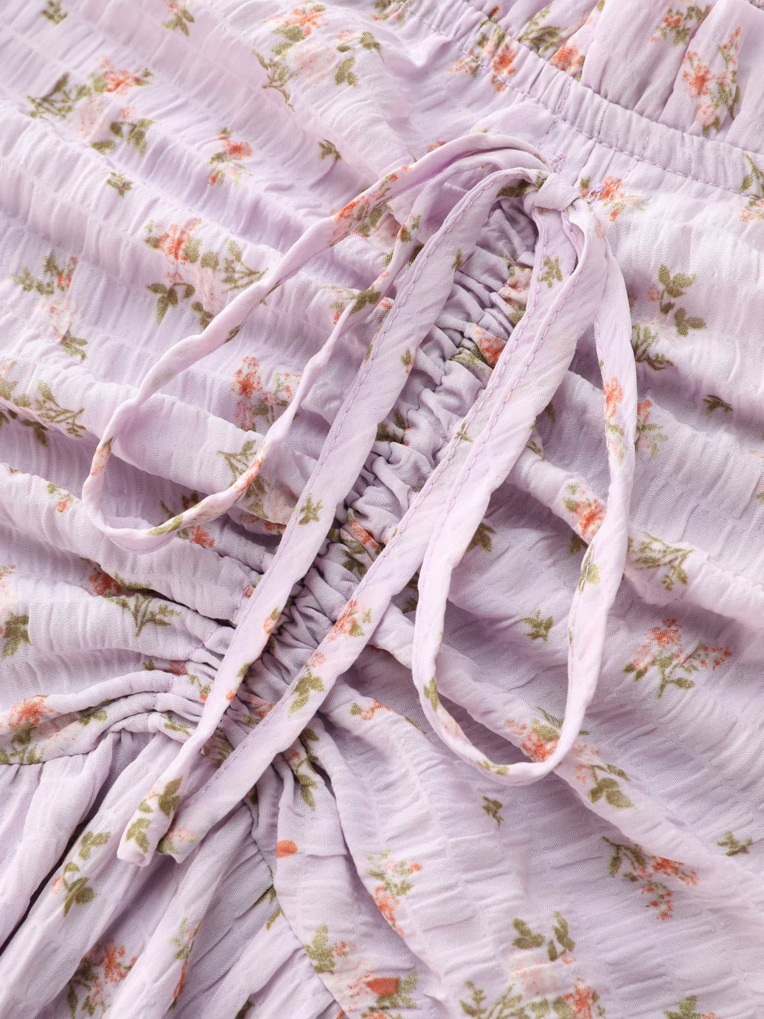 Off-Shoulder Romantic Ruffles Floral Mini Dress