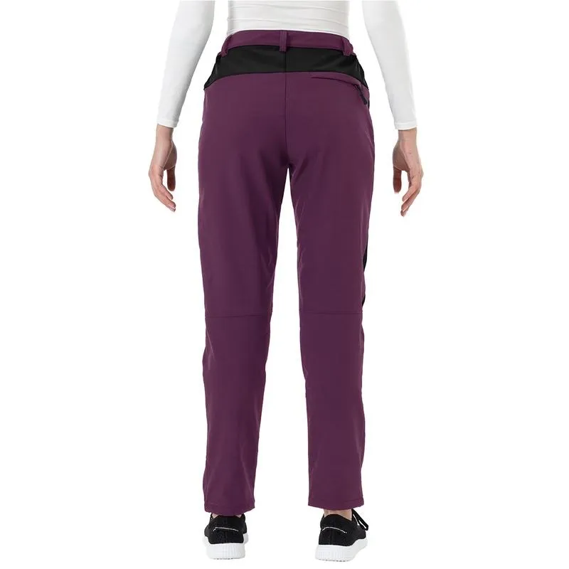 Women's Snow Pants Waterproof Insulated Fleece Thermal Ski Hiking Snowboard Pants
