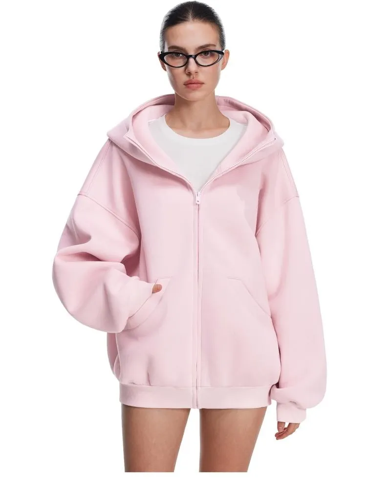 Women's Big Hood Eases Social Anxiety Hoodie