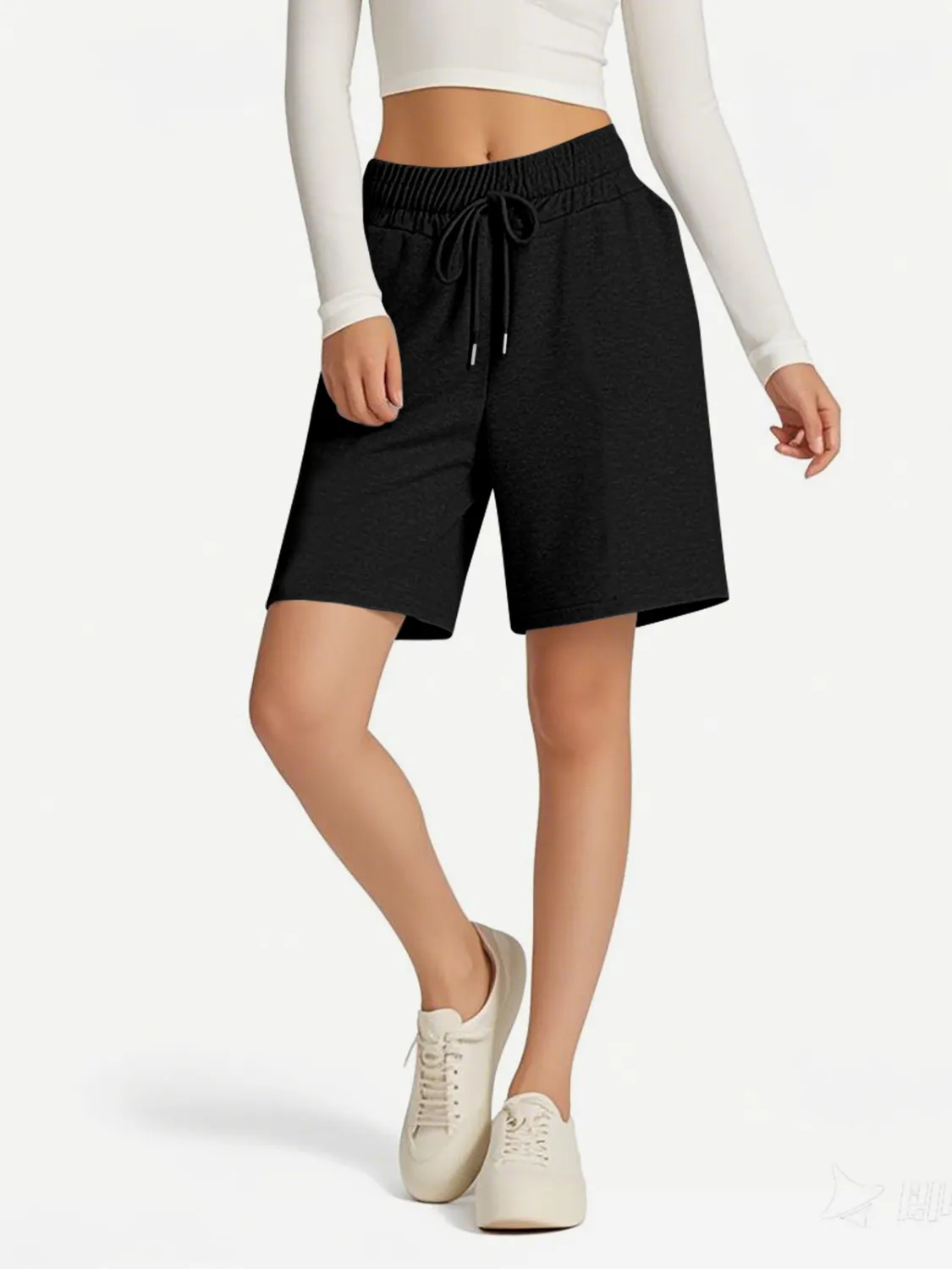 Drawstring Shorts with Pockets (multiple color options)