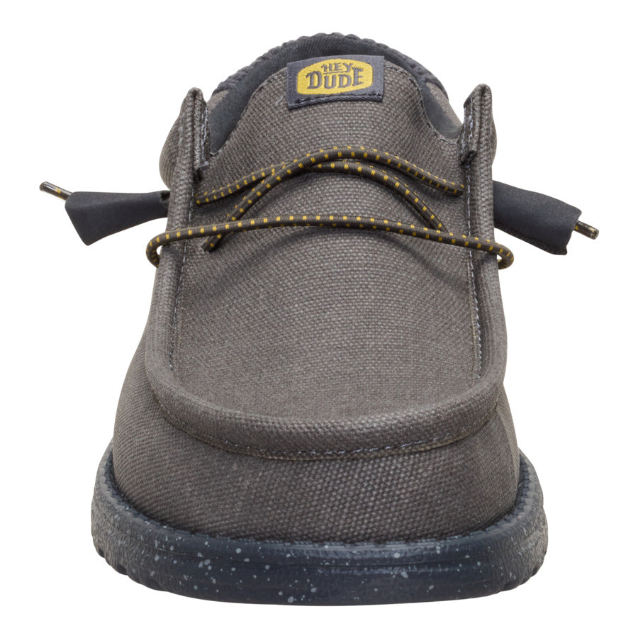 Wally Waxed Casual - Dark Grey