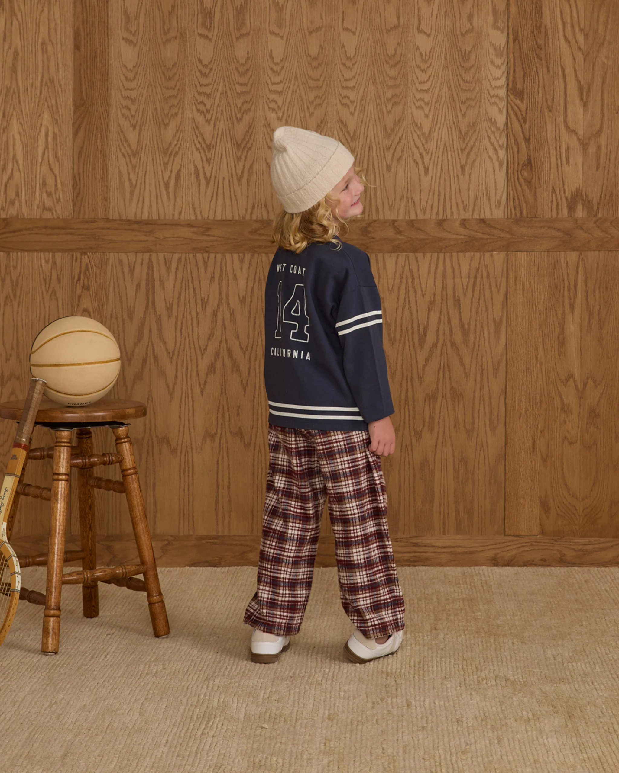 Camden Long Sleeve Tee || Navy