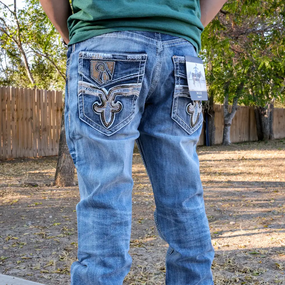 Men’s SA-045 Straight Fit Blue Jean