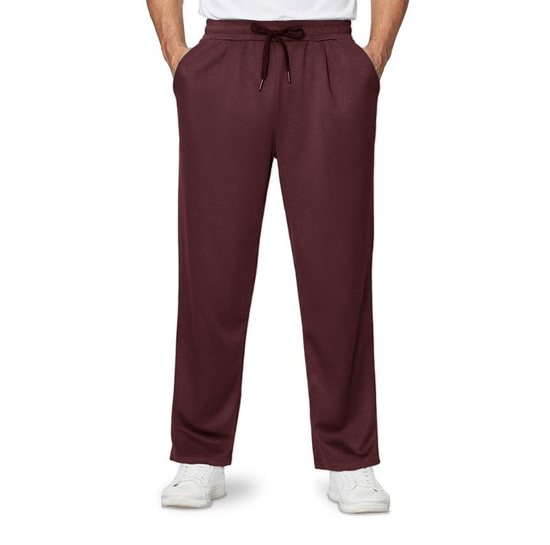 Men’s Relaxed Drawstring Casual Pants Set (4-Pack)