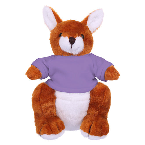 Soft Plush Kangaroo with Tee 8inch
