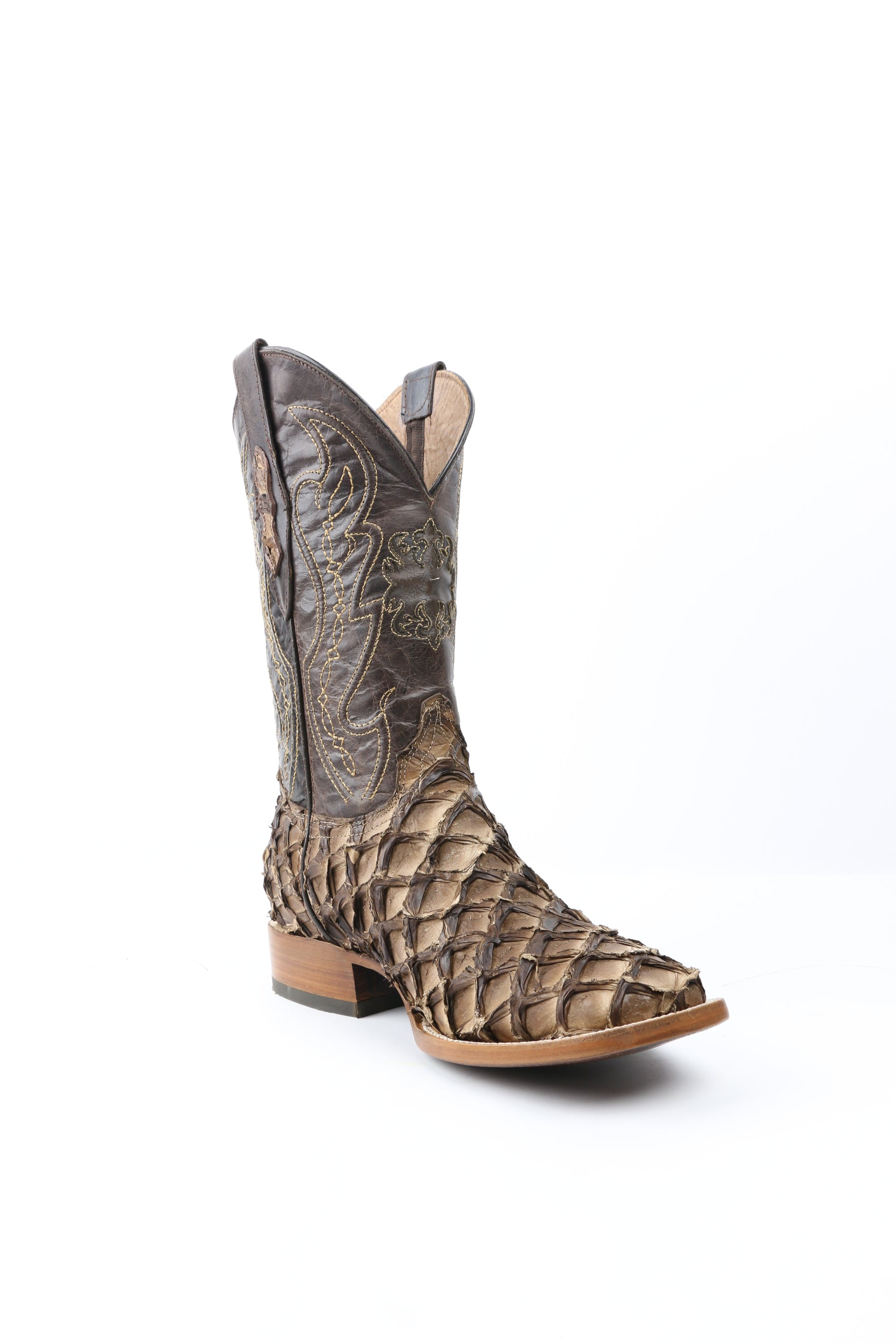 Chero's Premium Exotic Pirarucu Bistre Clearance Sale 70%OFF