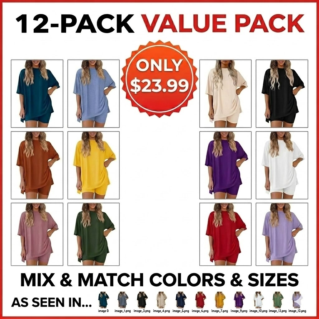 Crewneck Two-Piece Set For Women