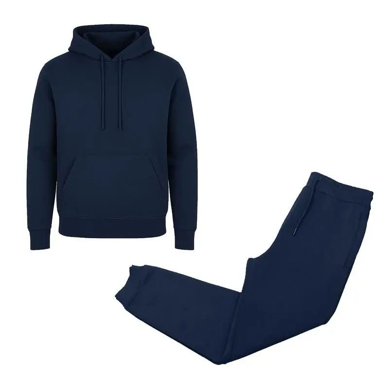 Men's Fleece-Lined Hoodie & Jogger Sets