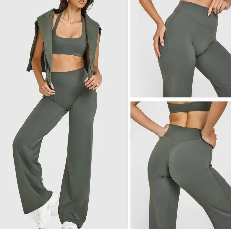 Women's Loose-Fitting High-Waisted Stretchy Pants