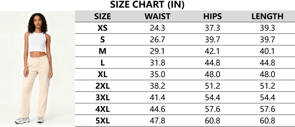 Women's multi-pocket solid color pants