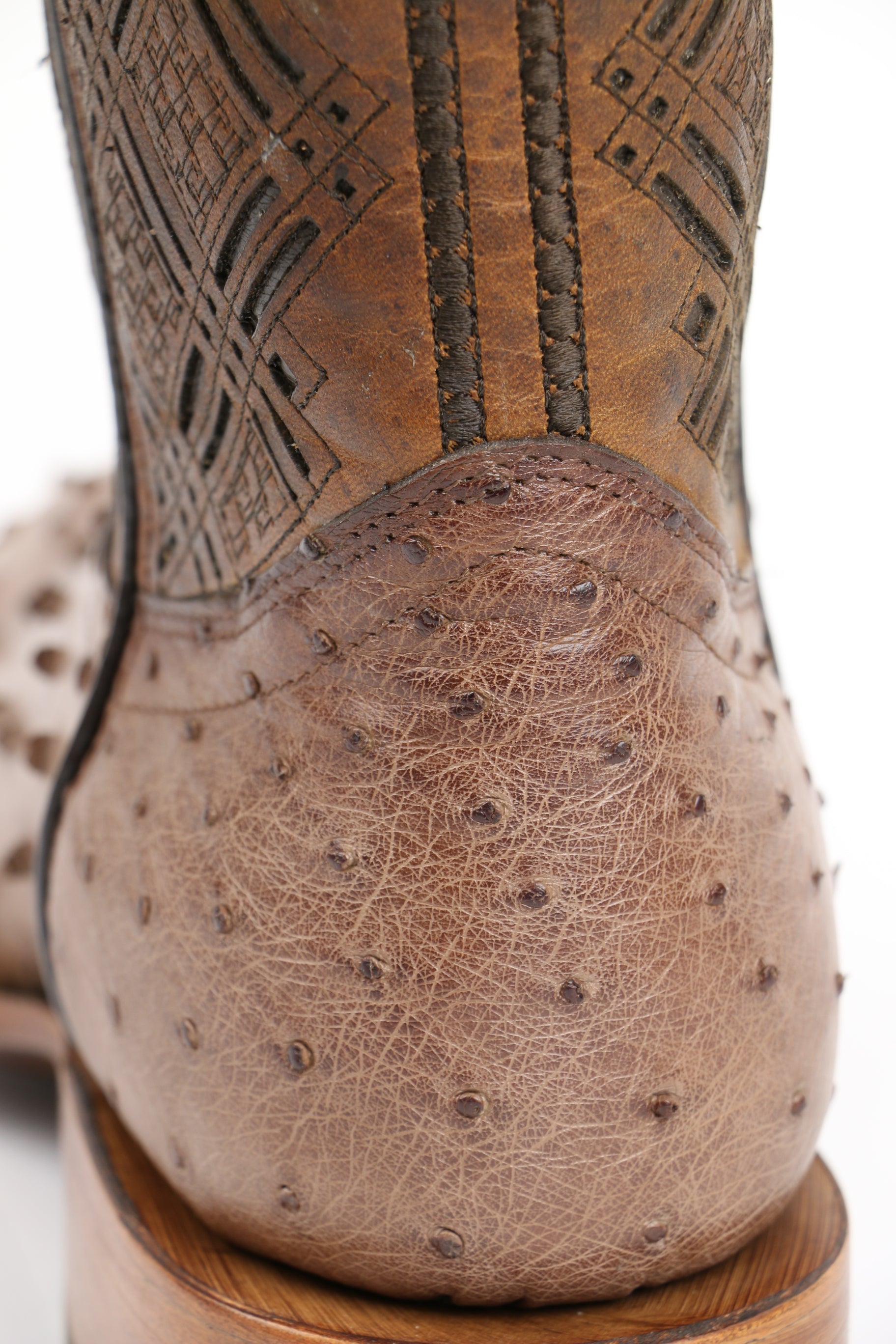 Chero's Premium Exotic Ostrich Kango Tobacco Clearance Sale 70%OFF