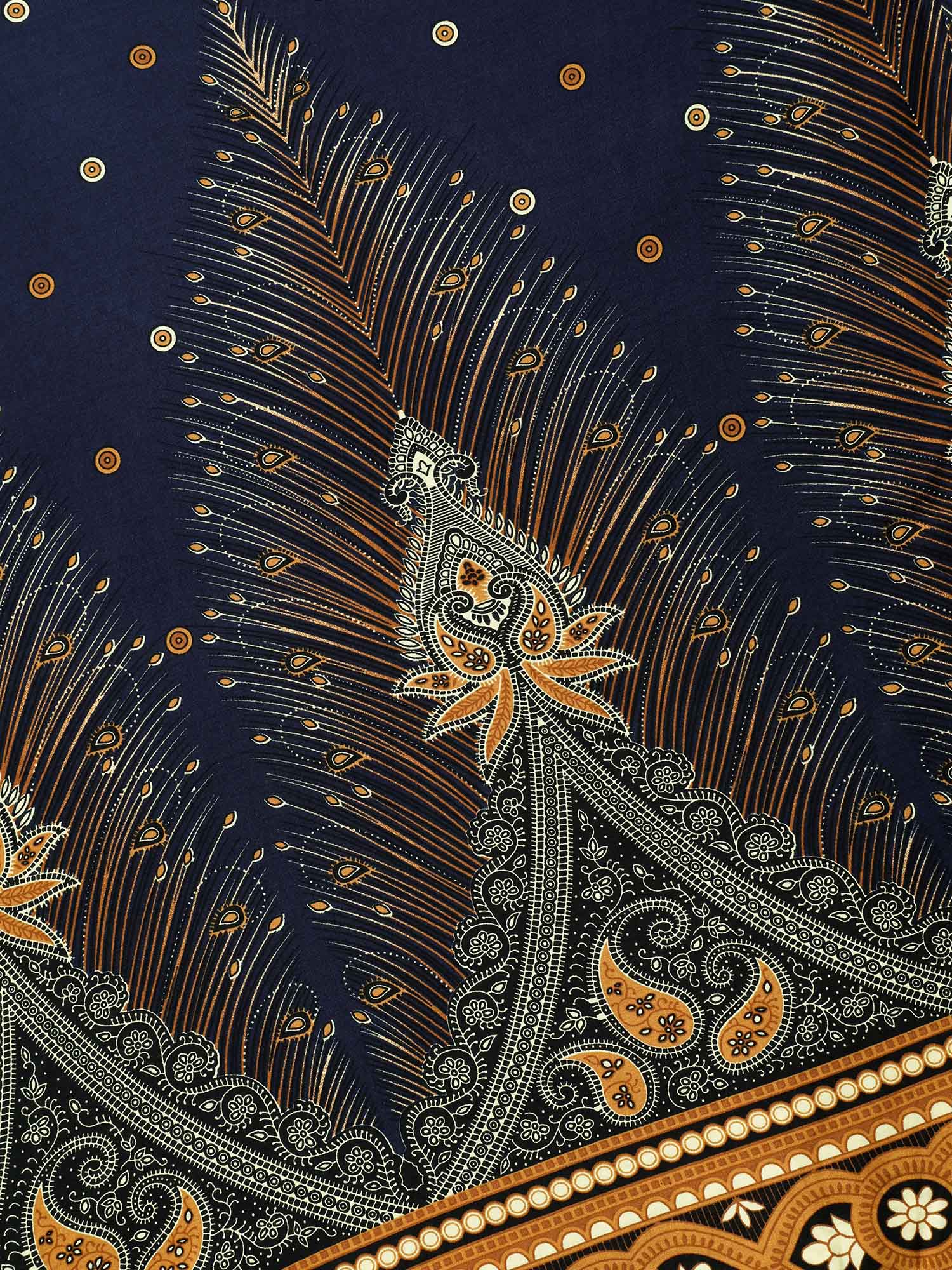 Boho Print Asymmetrical Hem Jumpsuit