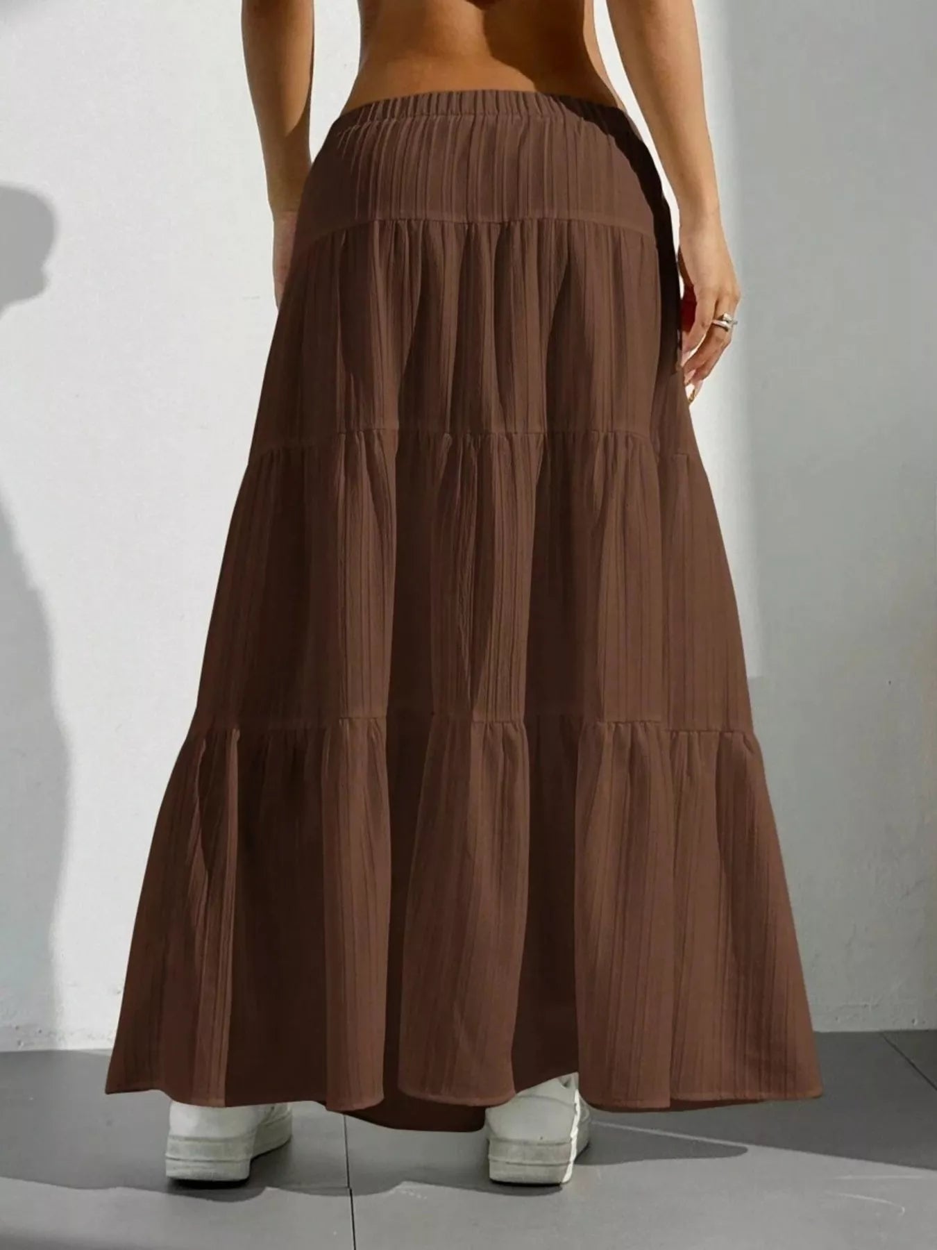 Flowy Tiered Maxi Skirt