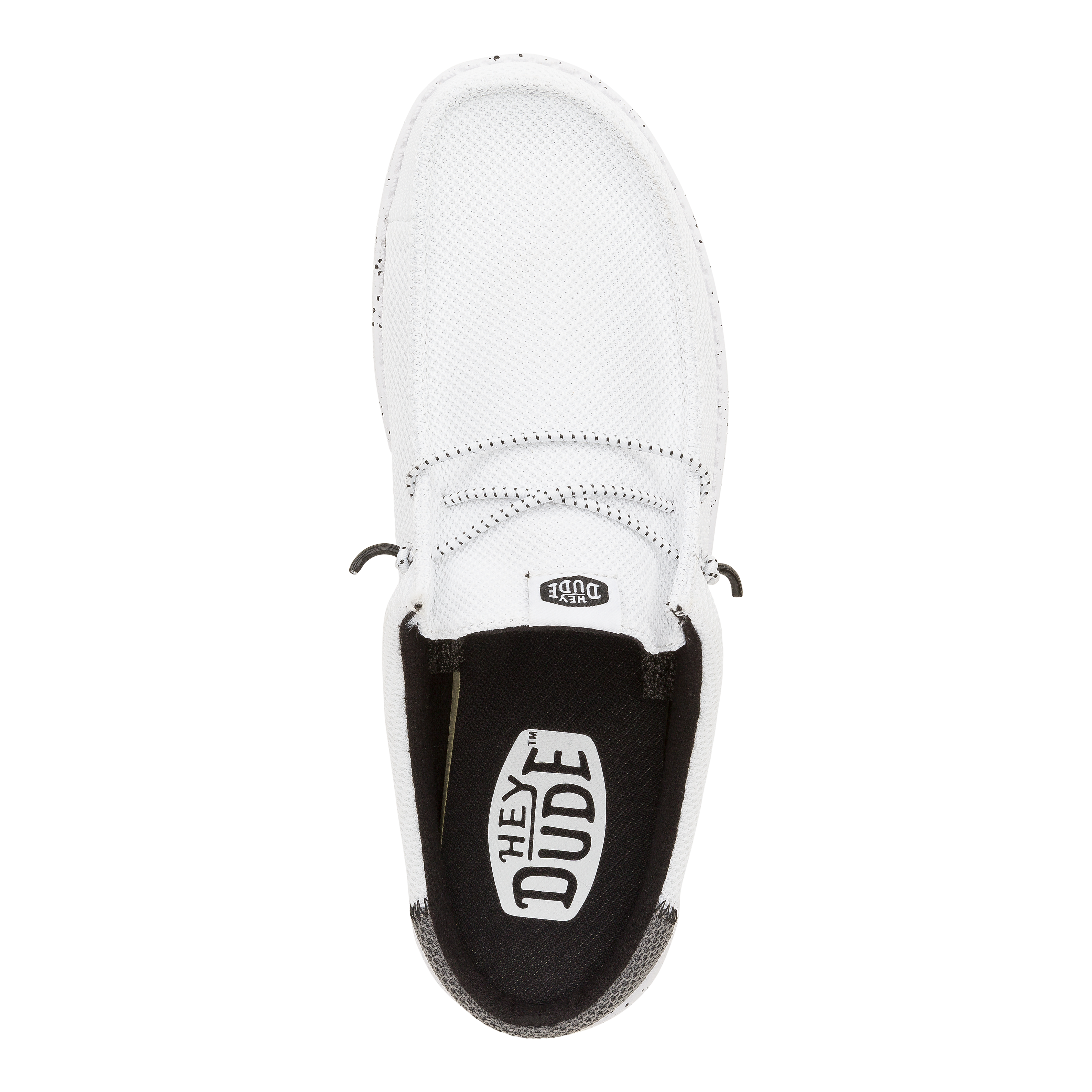 Wally Slip Varsity - White/Black