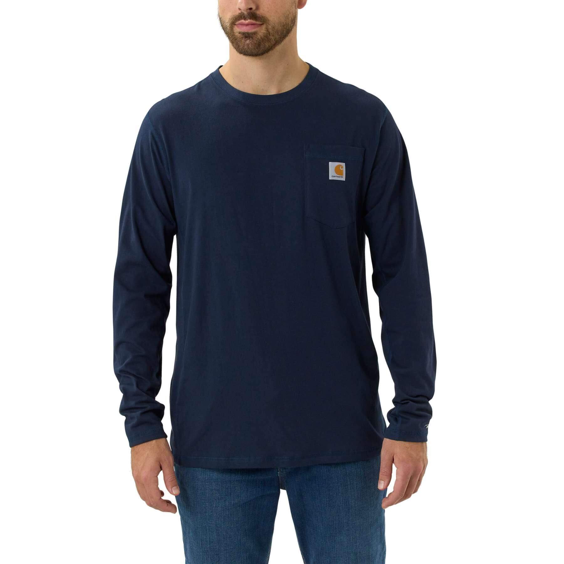 CHT Force Flex Midweight Relaxed Fit Pocket Long-Sleeve T-Shirt 104617