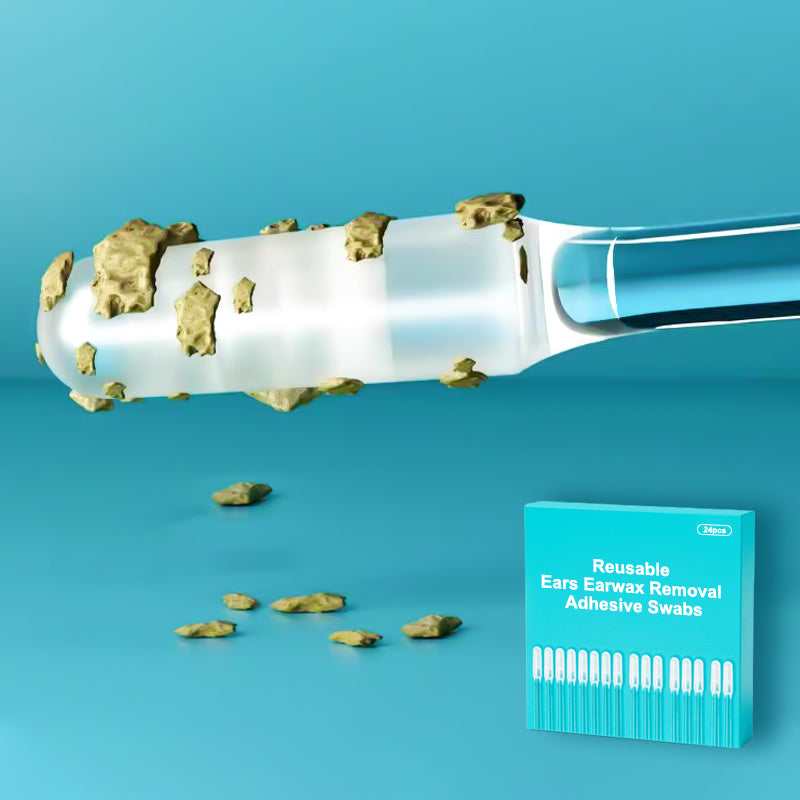 💥Hot Sale 51% OFF🔥Reusable Earwax Removal Adhesive Swabs