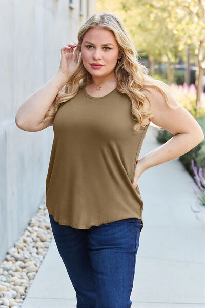 Everyday Ease Round Neck Tank (multiple color options)