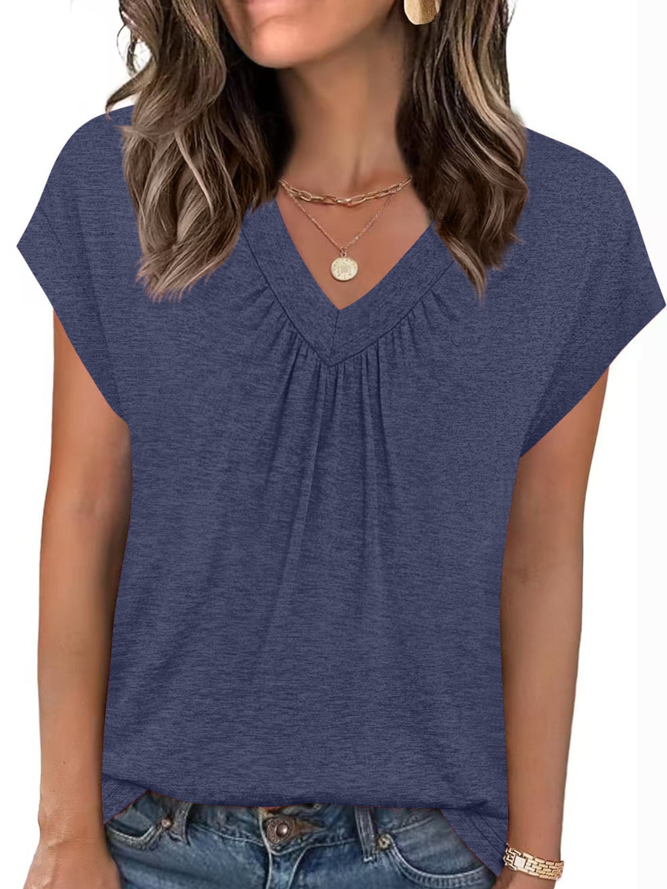 V-Neck Relaxed Fit T-Shirt
