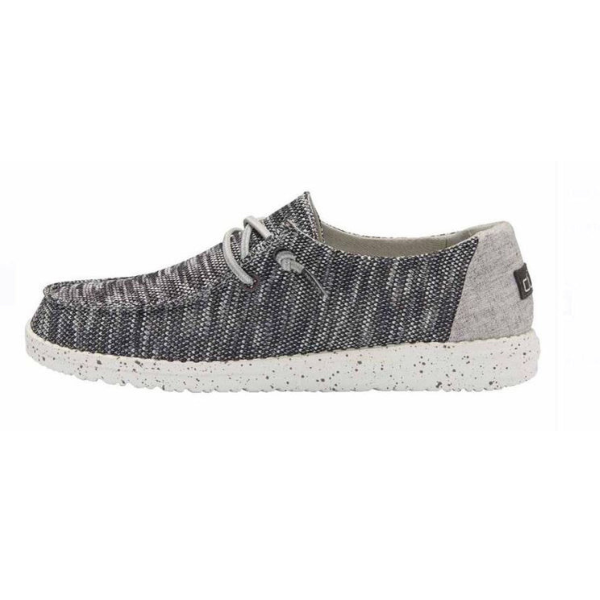 DUDES WOMEN’S DARK GREY WENDY SOX CASUAL SHOE - 121923008