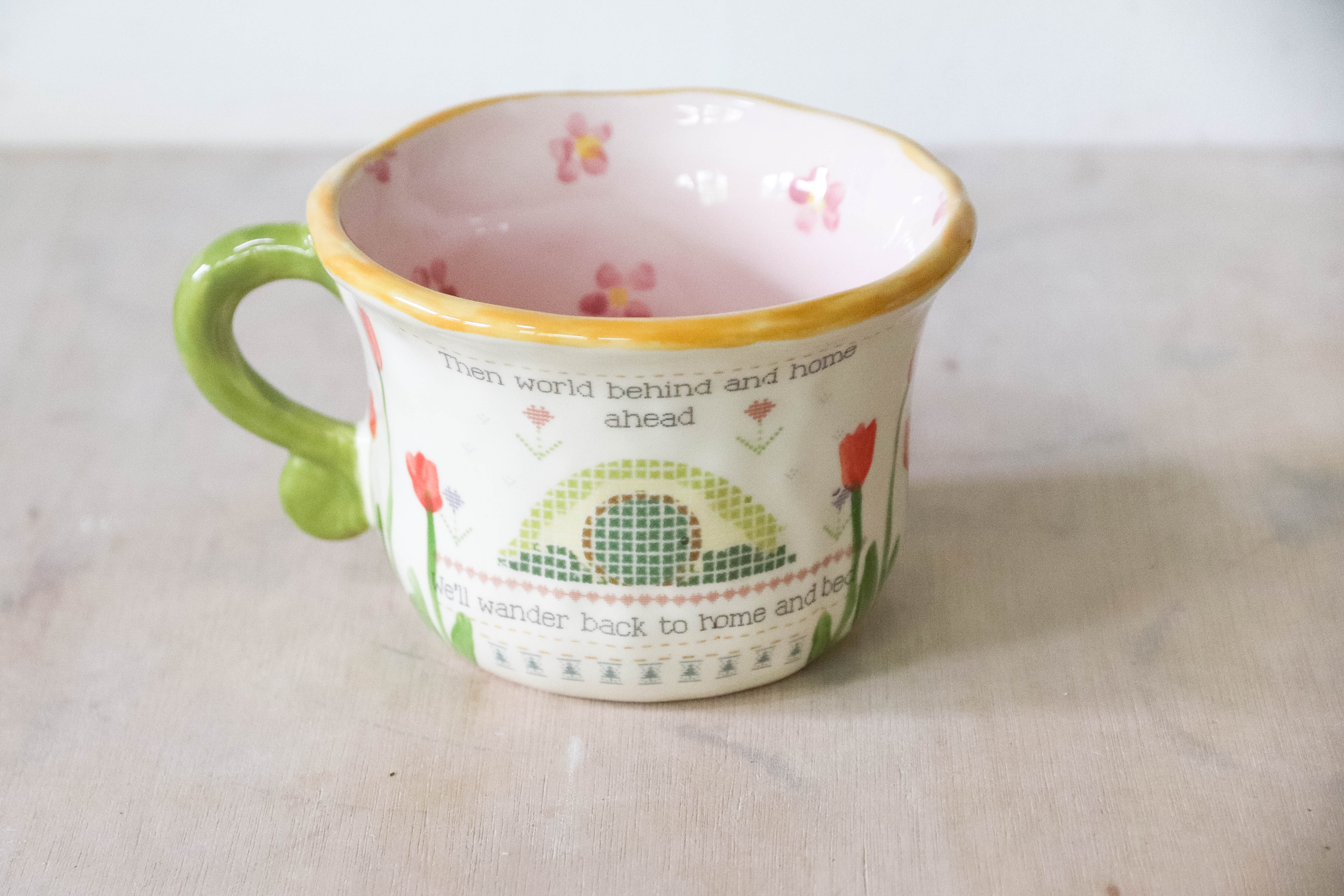 Tulips Walking Song Shire Mug