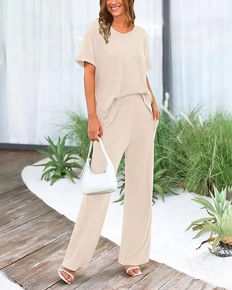 2025 Summer Casual Loose Women's Two-Piece Suit