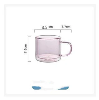 Colored Glass Coffee Cup-Tea Cup