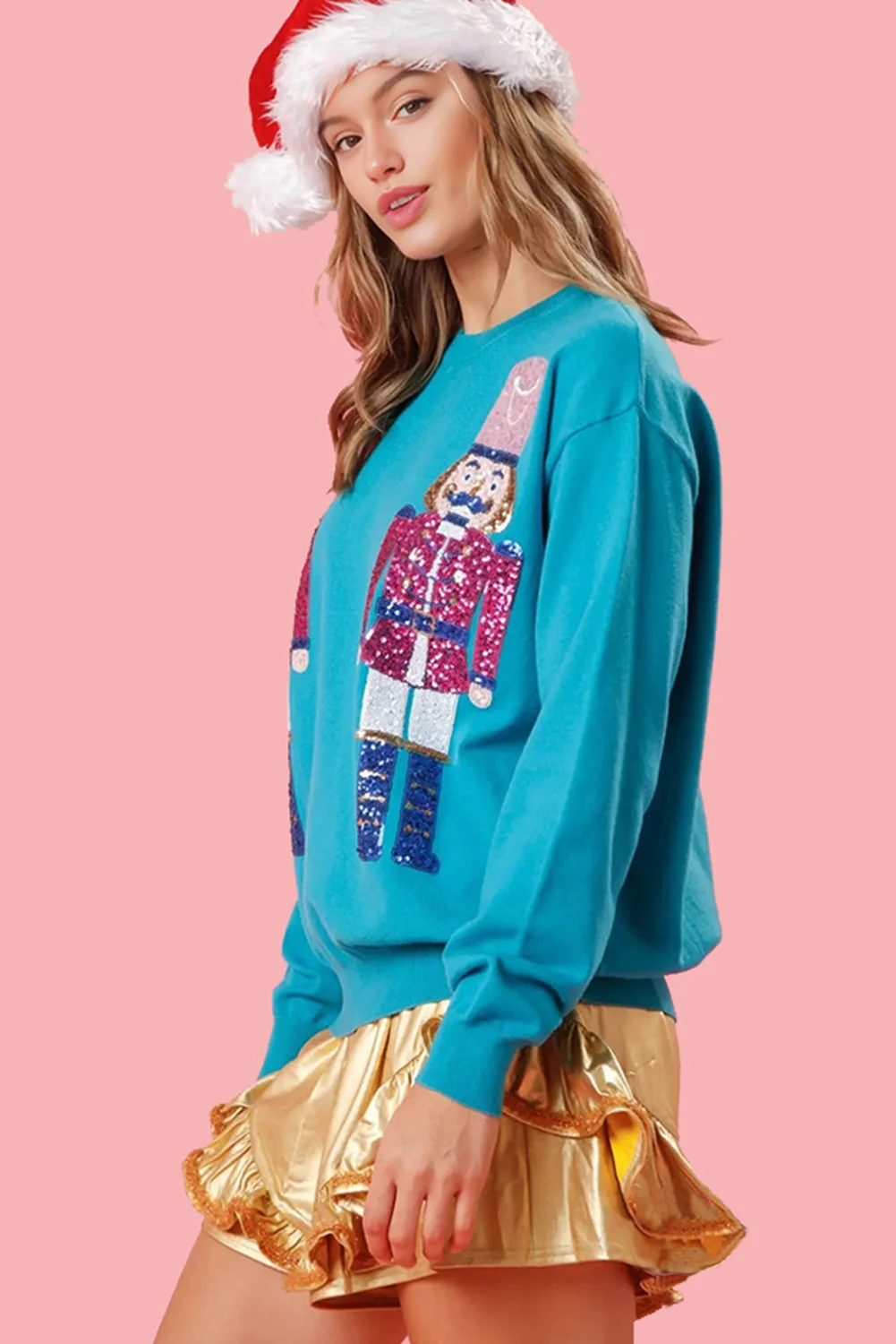 Nutcracker Christmas Crew Neck Sweatshirt