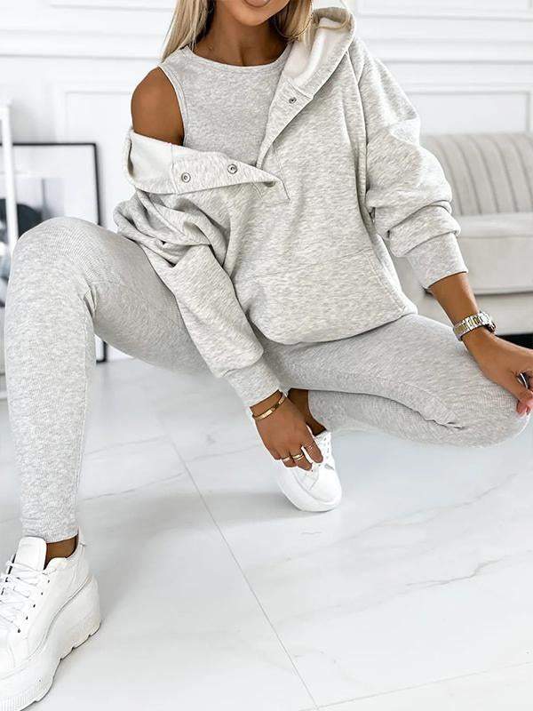 Women Casual and Comfortable Sweatshirt Suit